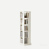 Simple Square Wooden Open Back Tall Storage Bookcase Image - 18