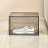 Simple Stackable Plastic Entryway Clear Shoe Storage Box Image - 9