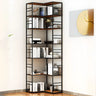 Simple Vertical Alloy Frame Etagere Display Bookshelf Image - 4