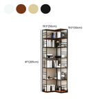 Simple Vertical Alloy Frame Etagere Display Bookshelf #size
