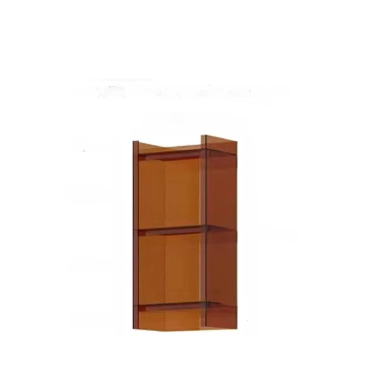 Simple Vertical Rectangular Narrow Storage Bookshelf Image - 12