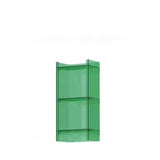 Simple Vertical Rectangular Narrow Storage Bookshelf Image - 13