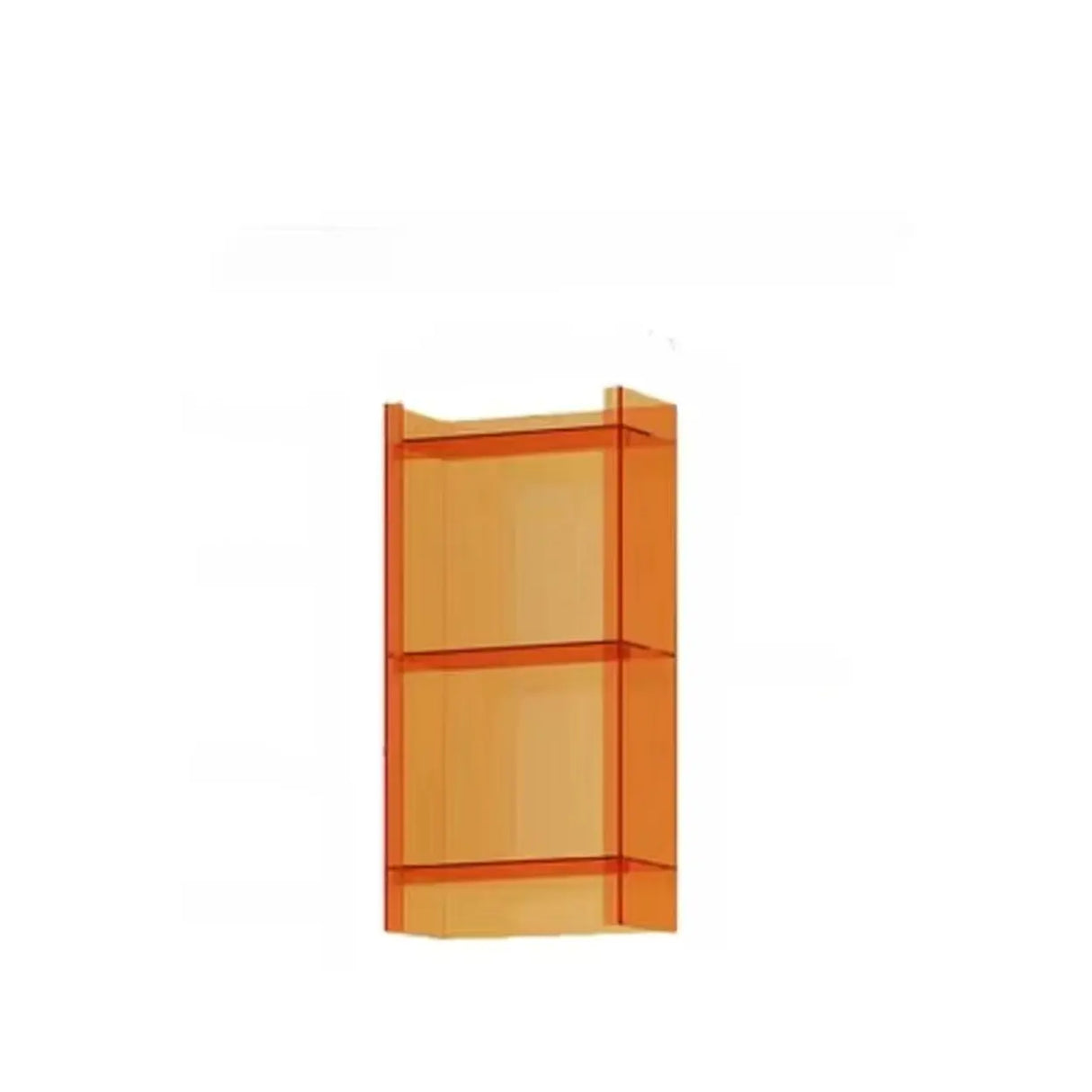 Simple Vertical Rectangular Narrow Storage Bookshelf Image - 14