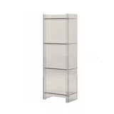 Simple Vertical Rectangular Narrow Storage Bookshelf Image - 15