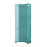 Simple Vertical Rectangular Narrow Storage Bookshelf Image - 19