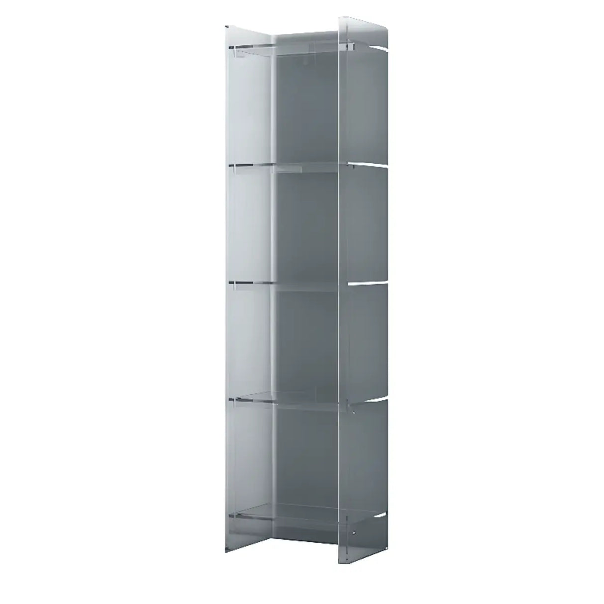 Simple Vertical Rectangular Narrow Storage Bookshelf Image - 23