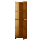 Simple Vertical Rectangular Narrow Storage Bookshelf Image - 25