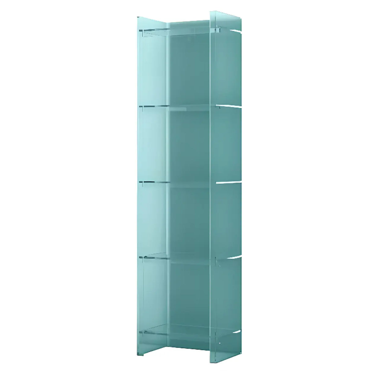 Simple Vertical Rectangular Narrow Storage Bookshelf Image - 26