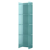 Simple Vertical Rectangular Narrow Storage Bookshelf Image - 26