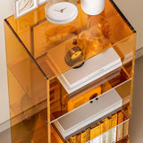 Simple Vertical Rectangular Narrow Storage Bookshelf Image - 6