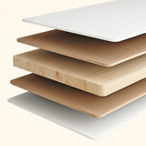 Simple Vertical White Wood Barrister Storage Bookcase Image - 8