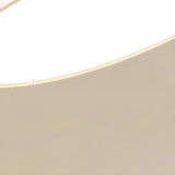 Simple White Round Modern Ceiling Fan with LED Light Image - 11