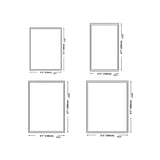 Simplicity Beige Polyester Rectangular Area Rug #size