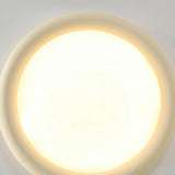 Simplicity Green Round LED Flush Mount Ceiling Light Image - 9