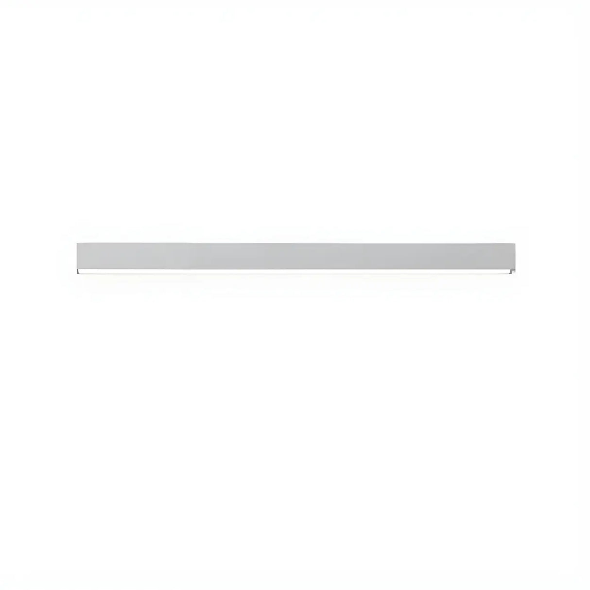 Simplicity White Linear Dimmable LED Flush Mount Light Image - 6