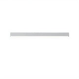 Simplicity White Linear Dimmable LED Flush Mount Light Image - 6
