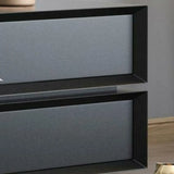 Simplicity Wooden Rectangle Long TV Stand with Drawers Image - 10