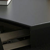 Simplicity Wooden Rectangle Long TV Stand with Drawers Image - 11