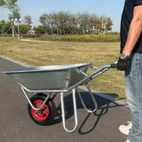 Single-Sided Wheel Aluminum Metal Utility Carts Image - 2