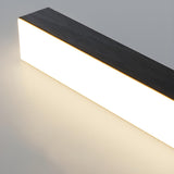 Sleek Adjustable Linear LED Island Pendant Light Image - 9