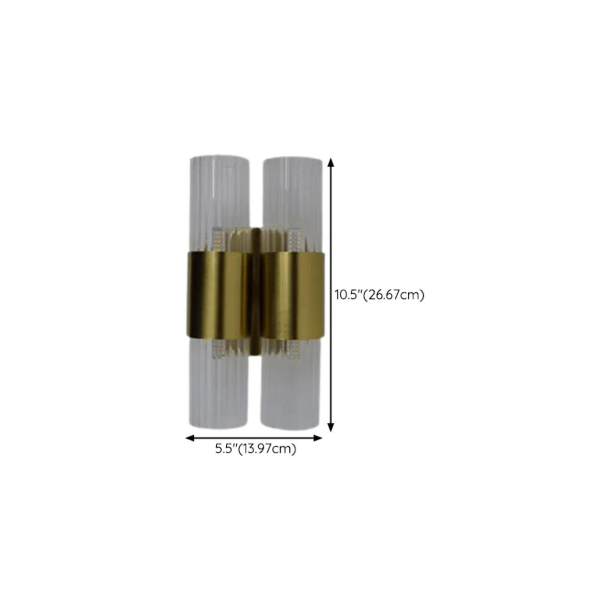 Sleek Cylinder LED Bathroom Vanity Mirrors Light Image - 26