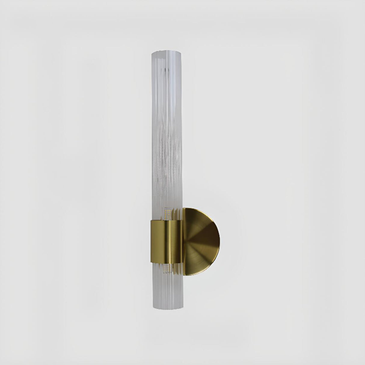 Sleek Cylinder LED Bathroom Vanity Mirrors Light Image - 6