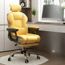 Sleek High-Back Leather Steel Adjustable Executive Chair Image - 13