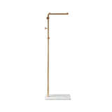 Sleek Metal Black Tall Freestanding Coat Rack with Hooks Image - 17