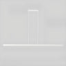Sleek Minimalist Black Linear Kitchen Pendant Light Image - 3