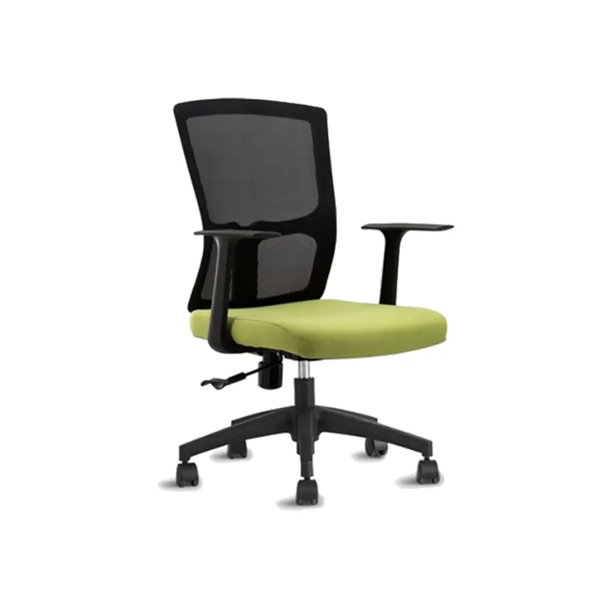 Sleek Orange Adjustable Ergonomic Mesh Seat Office Chair Image - 3