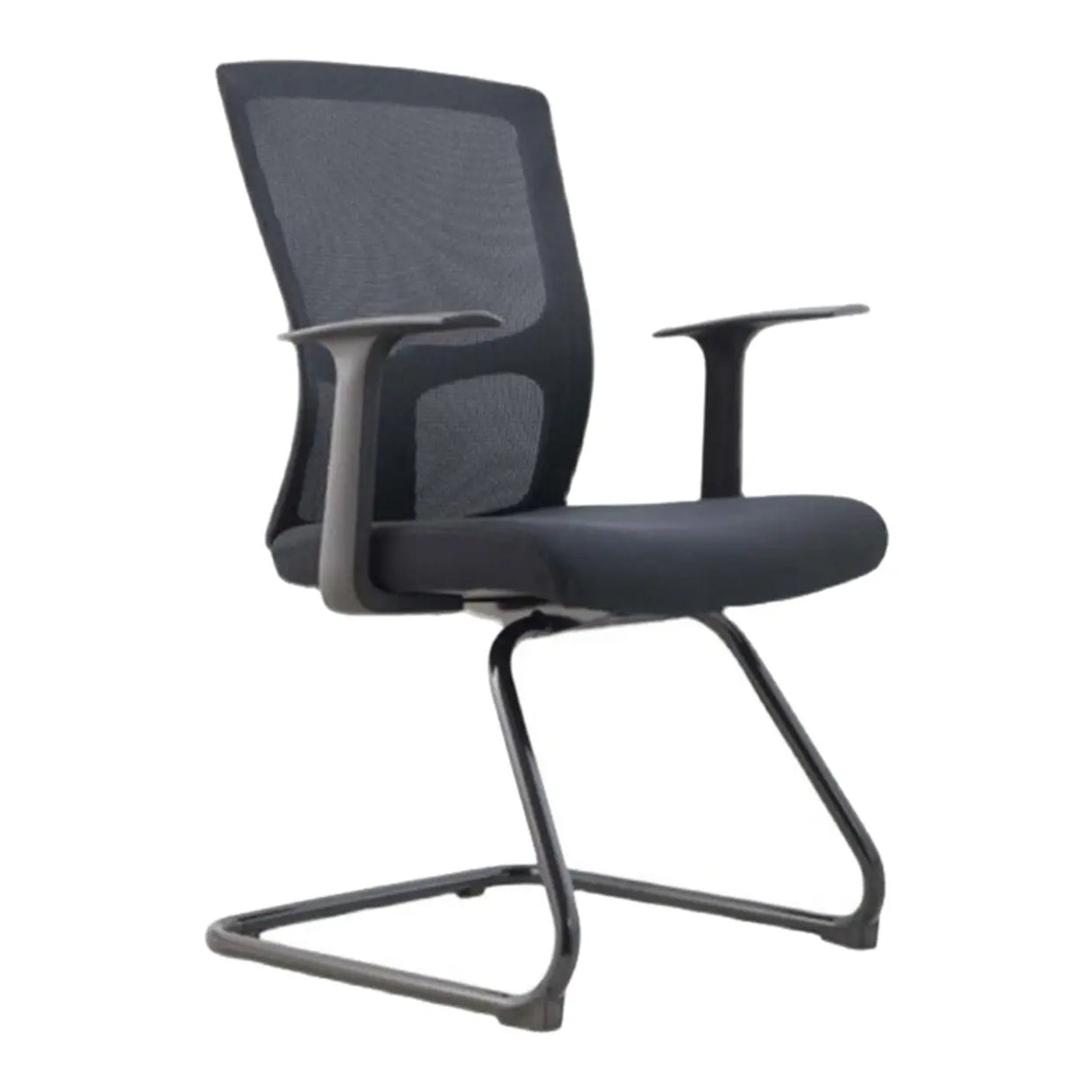Sleek Orange Adjustable Ergonomic Mesh Seat Office Chair Image - 7