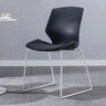 Sleek Stackable Armless Plastic Conference Office Chair Image - 2