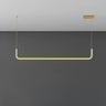 Sleek U-Shaped LED Kitchen Island Ceiling Light Image - 4