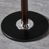 Slim Metal Black Entryway Freestanding Hall Tree with Hooks Image - 11