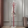 Slim Metal Black Entryway Freestanding Hall Tree with Hooks Image - 5