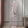 Slim Metal Black Entryway Freestanding Hall Tree with Hooks Image - 7