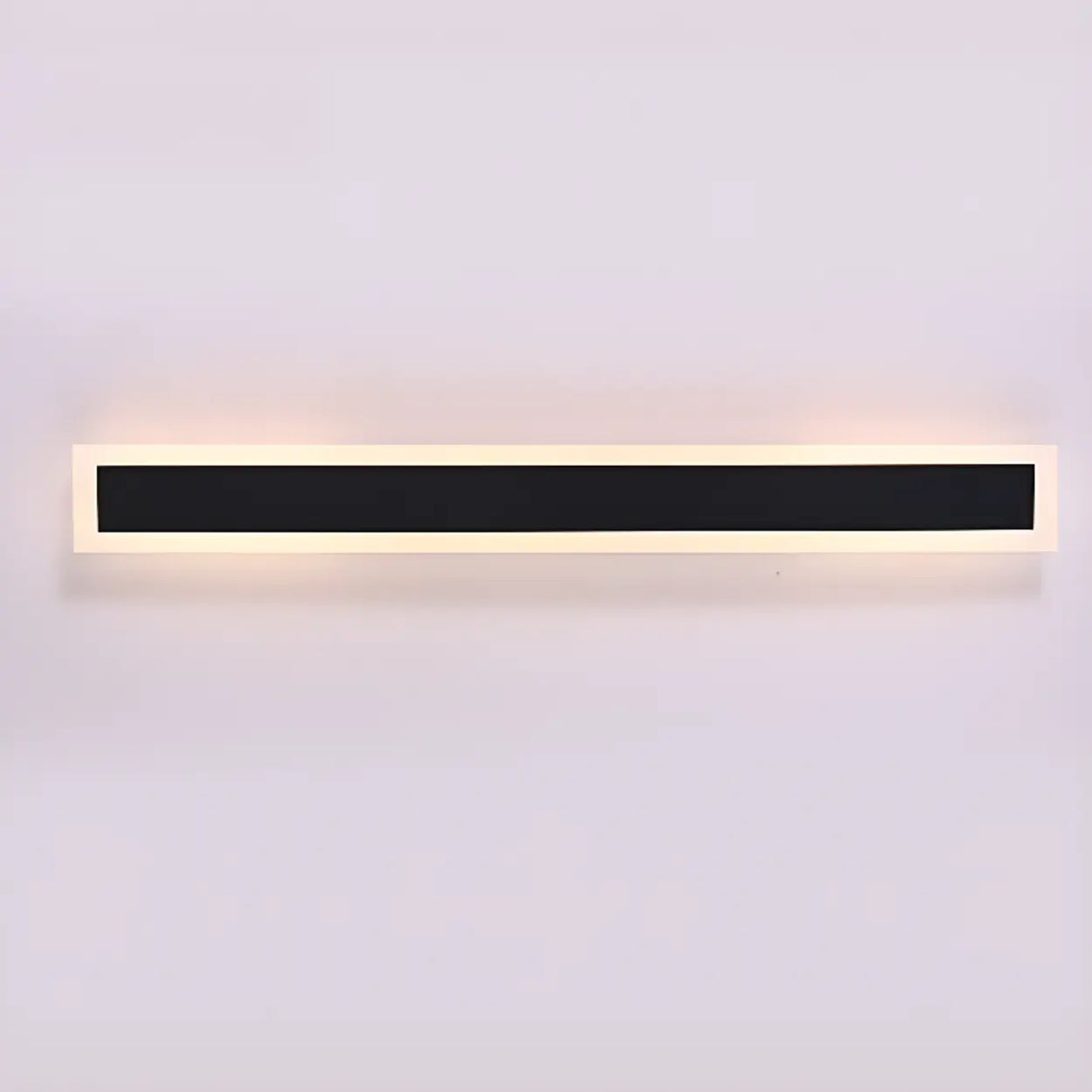 Slim Modern Black Vertical Outdoor LED Wall Light  Image - 10