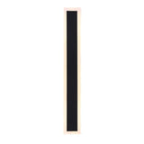 Slim Modern Black Vertical Outdoor LED Wall Light  Image - 5