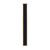 Slim Modern Black Vertical Outdoor LED Wall Light  Image - 5