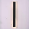 Slim Modern Black Vertical Outdoor LED Wall Light  Image - 7