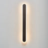 Slim Modern Black Vertical Outdoor LED Wall Light  Image - 8