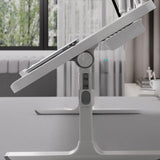 Small Collapsible Wooden Adjustable Writing Desk Image - 8