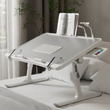 Small Collapsible Wooden Adjustable Writing Desk Image - 9