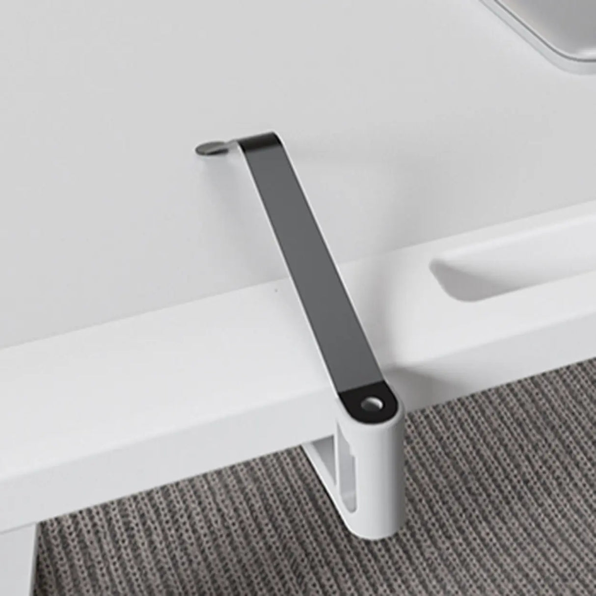 Small Collapsible Wooden Adjustable Writing Desk Image - 10