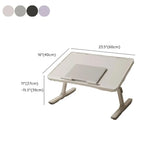 Small Collapsible Wooden Adjustable Writing Desk Image - 12