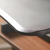 Small Narrow Foldable Adjustable Wooden Writing Desk Image - 13