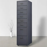 Soft Close Drawers Vertical Filing Cabinet with Casters Image - 21