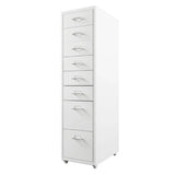 Soft Close Drawers Vertical Filing Cabinet with Casters Image - 5