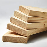 Solid Wood Open Storage Nightstand for Kids with Legs Image - 9