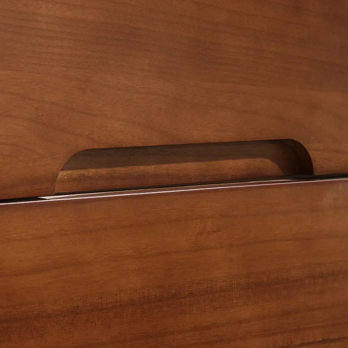 Solid Wood Vertical Natural Storage Filing Cabinet Image - 16